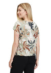 Betty Barclay Floral Print Top, Green