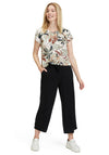 Betty Barclay Floral Print Top, Green