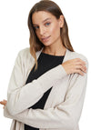 Betty Barclay Long Open Knit Cardigan, Beige