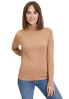 Betty Barclay Fine Knit Jumper, Camel Melange