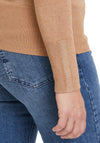 Betty Barclay Fine Knit Jumper, Camel Melange