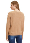 Betty Barclay Boat Neckline Knit Jumper, Camel