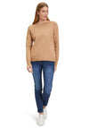 Betty Barclay Boat Neckline Knit Jumper, Camel