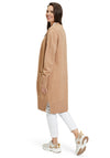 Betty Barclay Long Open Knit Cardigan, Camel