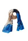 Betty Barclay Text Print Scarf, Blue