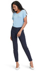 Betty Barclay Slim Leg Comfort Trouser, Navy