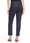Betty Barclay High Waist Coated Slim Leg Trouser, Navy