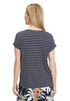 Betty Barclay Casual Multi Print Top, Navy Multi