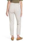 Betty Barclay High Waist Coated Slim Leg Trouser, Stone
