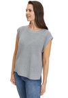 Betty Barclay Round Neck Knit Jumper, Grey Melange