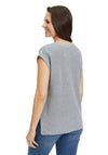 Betty Barclay Round Neck Knit Jumper, Grey Melange