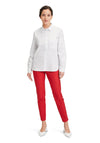 Betty Barclay Embellished Pocket Blouse, White