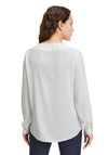 Betty Barclay Boat Neck Lightweight Blouse, White