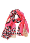 Betty Barclay Multi Print Scarf, Red