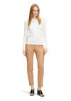 Betty Barclay Slim Leg Comfort Trouser, Tan