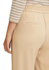Betty Barclay High Rise Tapered Trousers, Beige