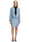 Betty Barclay Short Tweed Jacket, Light Blue