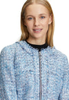 Betty Barclay Short Tweed Jacket, Light Blue