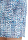 Betty Barclay High Rise Tweed Mini Skirt, Light Blue