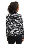 Betty Barclay Animal Pattern Short Jacket, Black & White