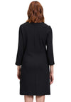 Betty Barclay Jersey Button Aline Dress, Black