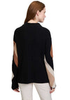 Betty Barclay Geometric Print Knitted Jumper, Black