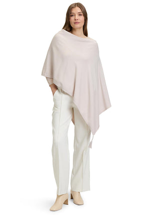 Betty Barclay One Size Draped Knit Shawl, Beige