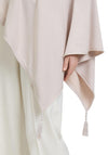 Betty Barclay One Size Draped Knit Shawl, Beige