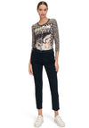 Betty Barclay Leopard Print Top, Beige Multi