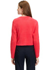 Betty Barclay Fluffy Button Up Cardigan, Orange