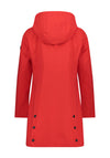 Betty Barclay Water Repellent Hooded Coat, Red