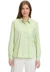 Betty Barclay Striped Shirt, Green and White