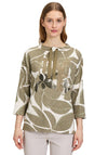 Betty Barclay Ribbed Embellished Sweatshirt, Green