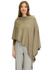 Betty Barclay One Size Draped Knit Shawl, Khaki Green