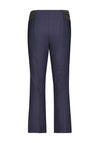 Betty Barclay Elasticated Cropped Kick Flare Trousers, Navy