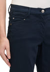 Betty Barclay Slim Leg Casual Trouser, Navy