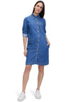 Betty Barclay Denim Shirt Dress, Blue