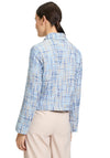 Betty Barclay Boucle Buttoned Jacket, Blue