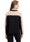 Betty Barclay Embellished Colour Block Sweatshirt, Black