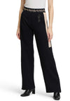 Betty Barclay Embellished Wide Leg Joggers, Black