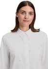 Betty Barclay Embellished Front Shirt, White