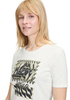 Betty Barclay Happy Graphic T Shirt, White