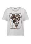 Betty Barclay Flower Print T Shirt, White