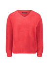 Betty Barclay V Neck Sweater, Red