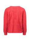 Betty Barclay V Neck Sweater, Red