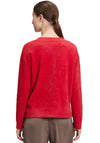 Betty Barclay V Neck Sweater, Red
