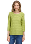 Betty Barclay Textured Fitted Top, Green