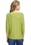 Betty Barclay Textured Fitted Top, Green