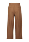 Betty Barclay Wide Leg Cropped Trousers, Tan