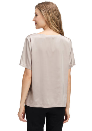 Betty Barclay Satin Feel Top, Beige